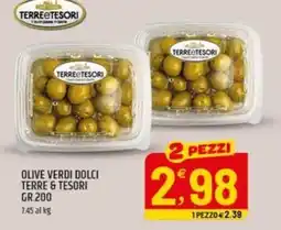 Ard Discount Olive verdi dolci Terre & Tesori offerta