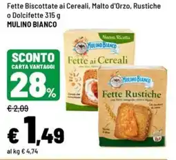 Iper La Grande Fette ai Cereali e Fette Rustiche Mulino Bianco offerta