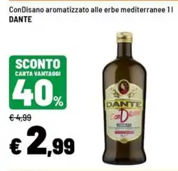 Iper La Grande ConDisano aromatico alle erbe mediterranee Dante offerta