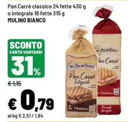 Iper La Grande Pan Carrè integrale offerta