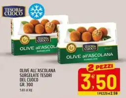 Ard Discount Olive all'Ascolana surgelate Tesori del Cuoco offerta