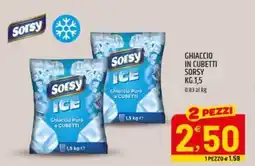 Ard Discount Ghiaccio in cubetti Sorsy offerta