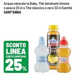 Iper La Grande Acqua naturale la Baby Sant Anna offerta