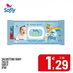 Ard Discount Salviettine baby talco Sofly offerta