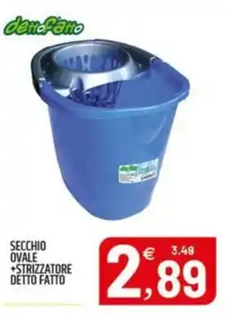 Ard Discount Secchio ovale + strizzatore detto fatto offerta