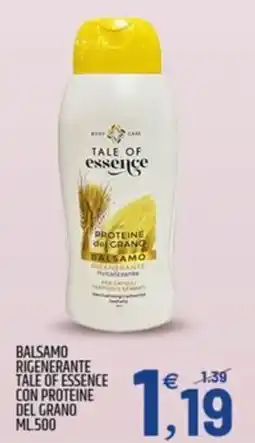 Ard Discount Balsamo rigenerante tale of essence con proteine del grano offerta
