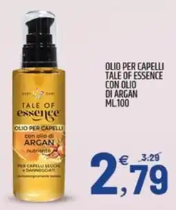 Ard Discount Tale of essence Olio per capelli con olio di argan offerta