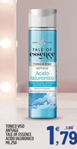 Ard Discount Tonico viso antiage tale of essence acido ialuronico offerta