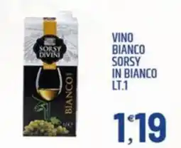 Ard Discount Vino bianco Sorsy in bianco offerta