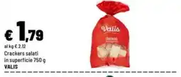 Iper La Grande Crackers salati Valis offerta