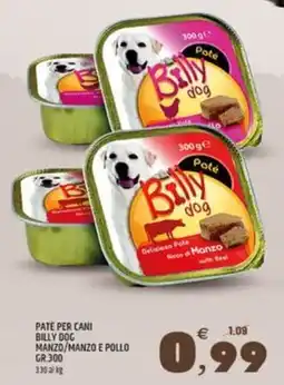 Ard Discount Pate per cani Billy Dog offerta