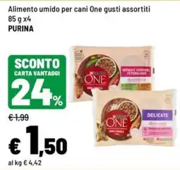 Iper La Grande Alimento umido per cani One gusti assortiti offerta