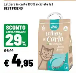 Iper La Grande Lettiera in carta Best Friend offerta