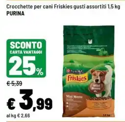 Iper La Grande Crocchette per cani Friskies gusti assortiti offerta