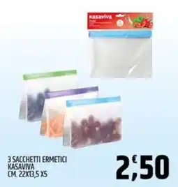 Ard Discount Sacchetti ermetici Kasaviva offerta