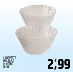 Ard Discount Coppette multiuso in vetro offerta