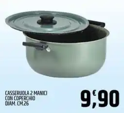 Ard Discount Casseruola 2 manici con coperchio offerta