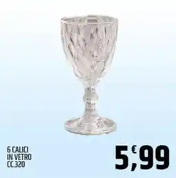 Ard Discount Calici in vetro offerta