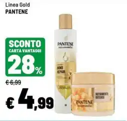 Iper La Grande Linea Gold Pantene offerta