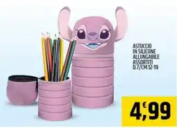 Ard Discount Astuccio in silicone allungabile Stitch offerta