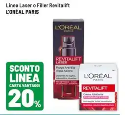 Iper La Grande Linea Laser o Filler Revitalift L'ORÉAL PARIS offerta