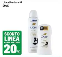 Iper La Grande Linea Deodoranti Dove offerta