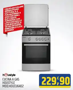 Ard Discount Cucina a gas Houstyle offerta