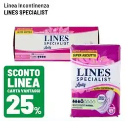 Iper La Grande Linea incontinenza lines specialist offerta