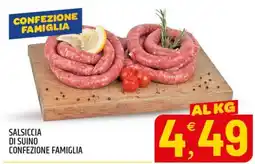 Ard Discount Salsiccia di suino confezione famiglia offerta