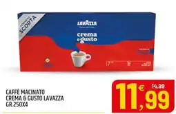 Ard Discount Caffè macinato Crema & Gusto Lavazza offerta