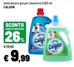 Iper La Grande Anticalcare gel per lavatrice Calgon offerta