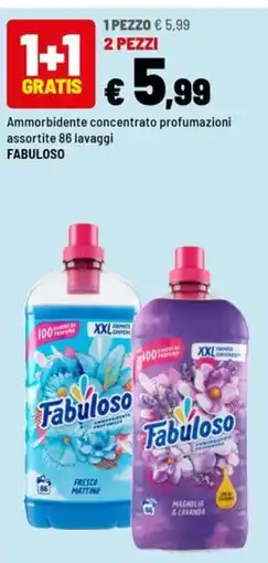 Iper La Grande Ammorbidente concentrato profumazioni assortite Fabuloso offerta