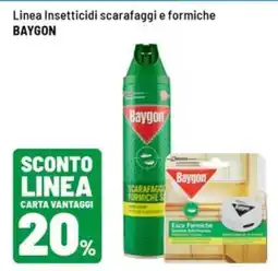 Iper La Grande Linea insetticidi scarafaggi e formiche baygon offerta