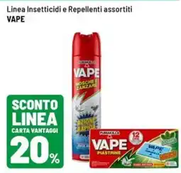 Iper La Grande Linea insetticidi e repellenti vape offerta
