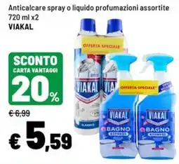 Iper La Grande Anticalcare spray o liquido profumazioni assortite VI AKAL offerta