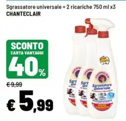 Iper La Grande Sgrassatore universale Chanteclair offerta