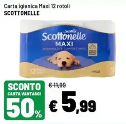 Iper La Grande Carta igienica Maxi Scottonelle offerta