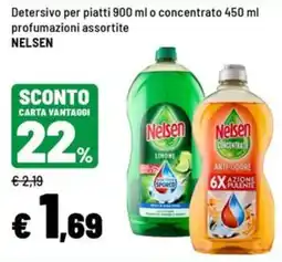 Iper La Grande Detersivo per piatti Nelson offerta