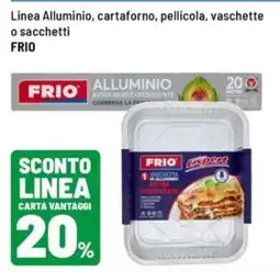 Iper La Grande Linea alluminio, cartaforno, pellicola, vaschette o sacchetti frio offerta