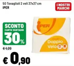 Iper La Grande Tovaglioli Iper offerta