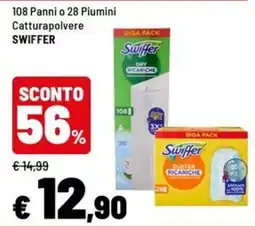 Iper La Grande Panni o Piumini Catturapolvere Swiffer offerta