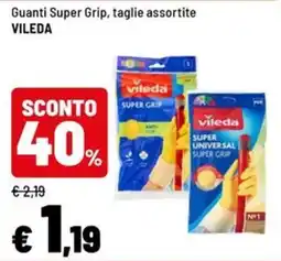 Iper La Grande Guanti Super Grip Vileda offerta