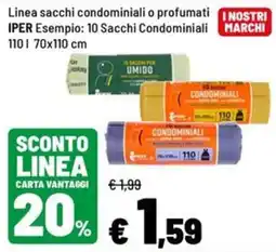 Iper La Grande Sacchi condominiali IPER offerta