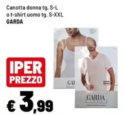 Iper La Grande Canotta donna o t-shirt uomo Garda offerta
