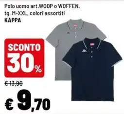 Iper La Grande Polo uomo KAPPA offerta