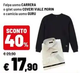 Iper La Grande Felpa uomo CARRERA offerta