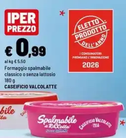 Iper La Grande Spalmabile di Ricotta offerta