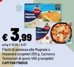 Iper La Grande Filetti di platessa alla Mugnaia o impanata Findus offerta