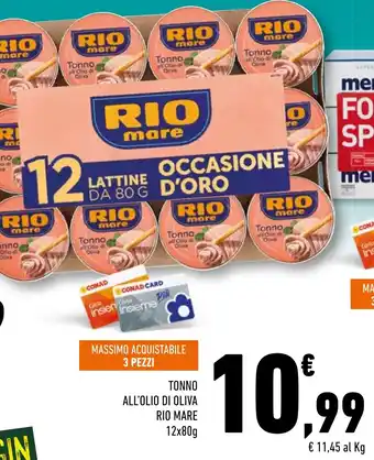 Tonno all'olio di oliva Rio Mare