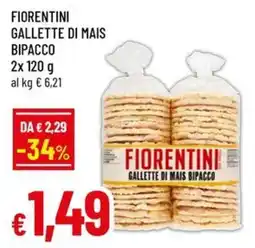 Famila Superstore Fiorentini gallette di mais bipacco offerta